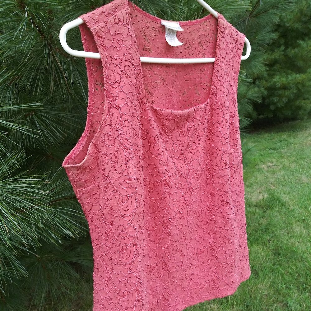 Fashion Bug Lace Tank
